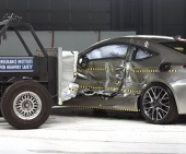 2016 Lexus RC IIHS Side Impact Crash Test Picture
